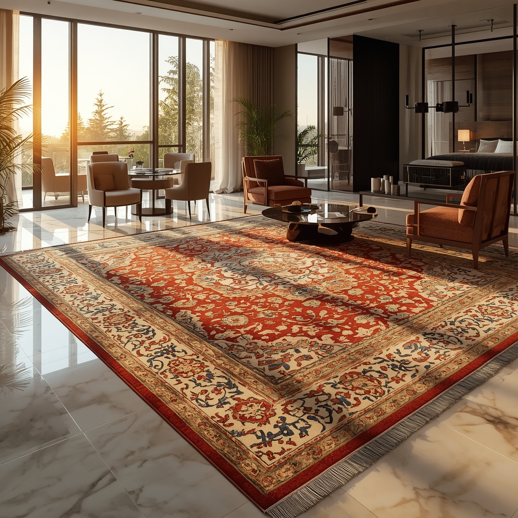The Art of Persian Silk Carpets
