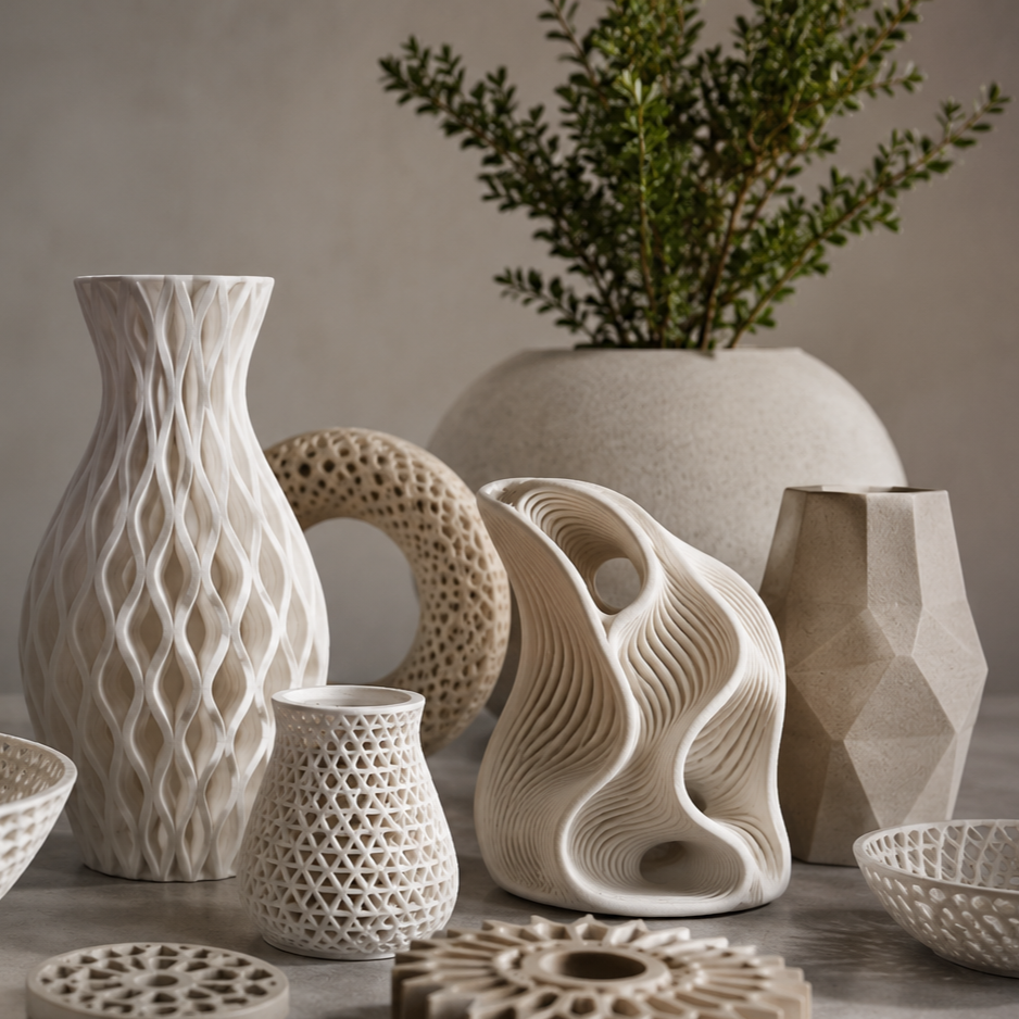 Ceramic 3D Printed Products