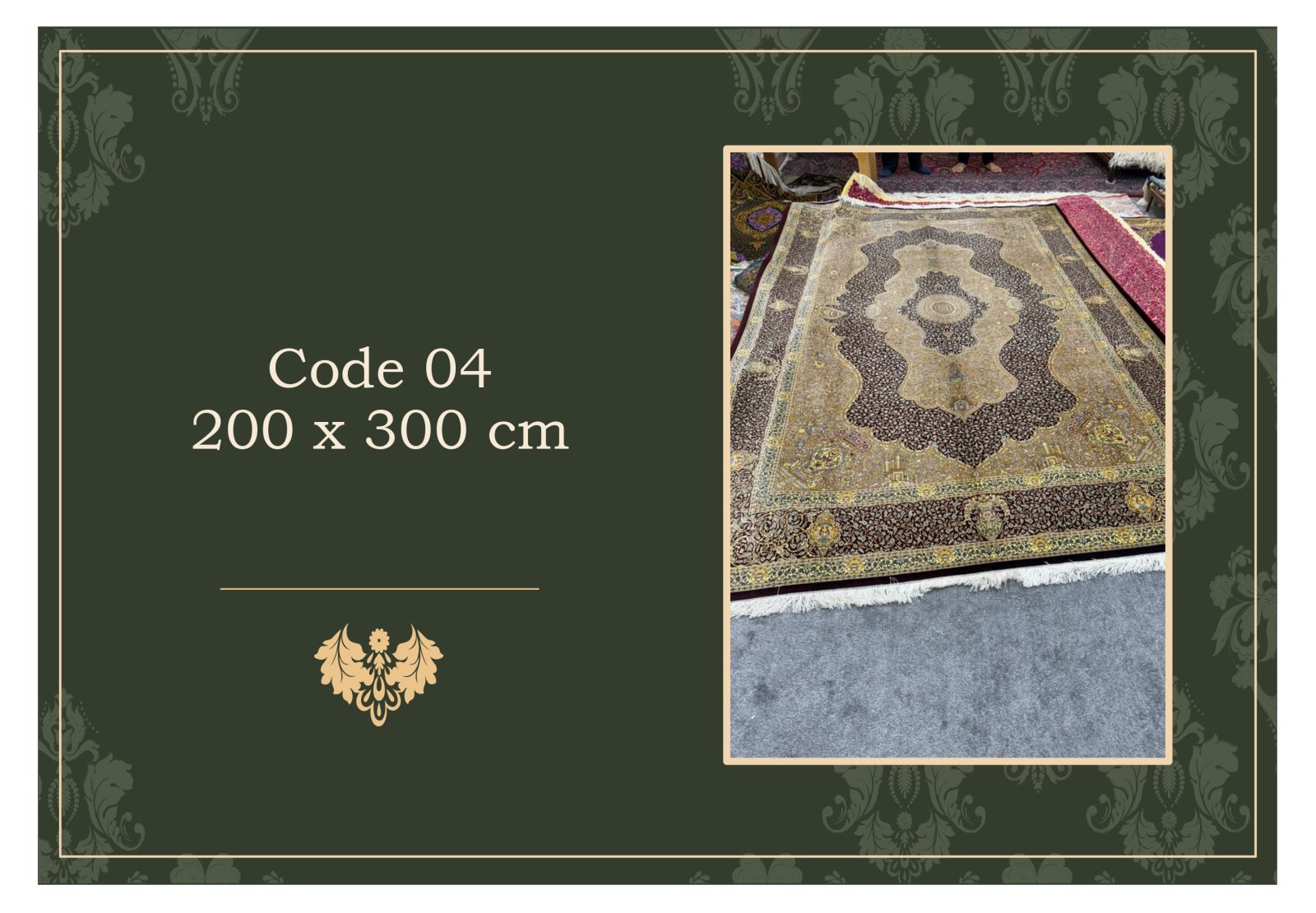 6 s.m Rug- code04